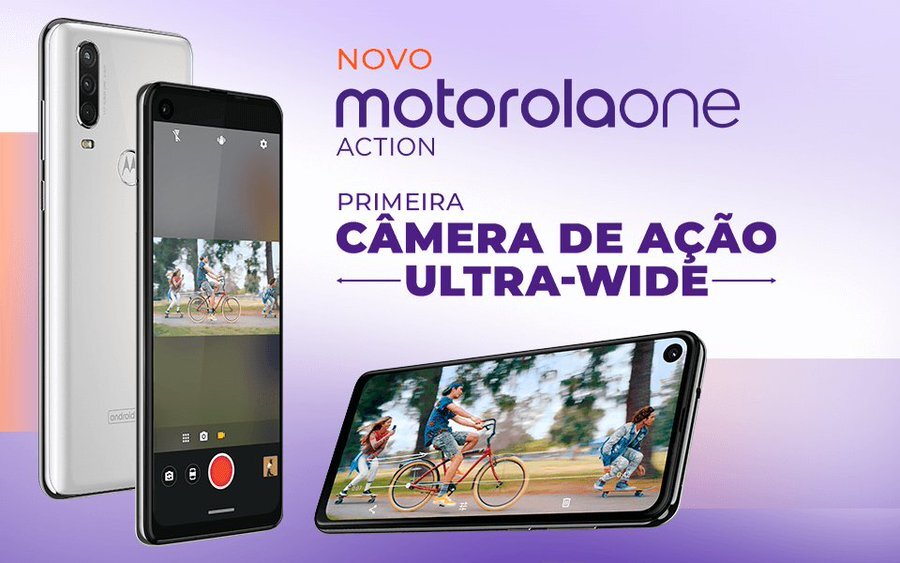 motorola one action divulgação