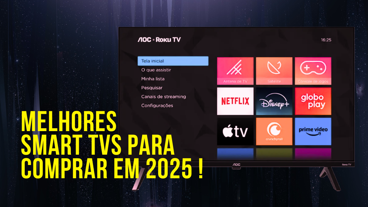 As melhores Smart TVs baratas em 2025
