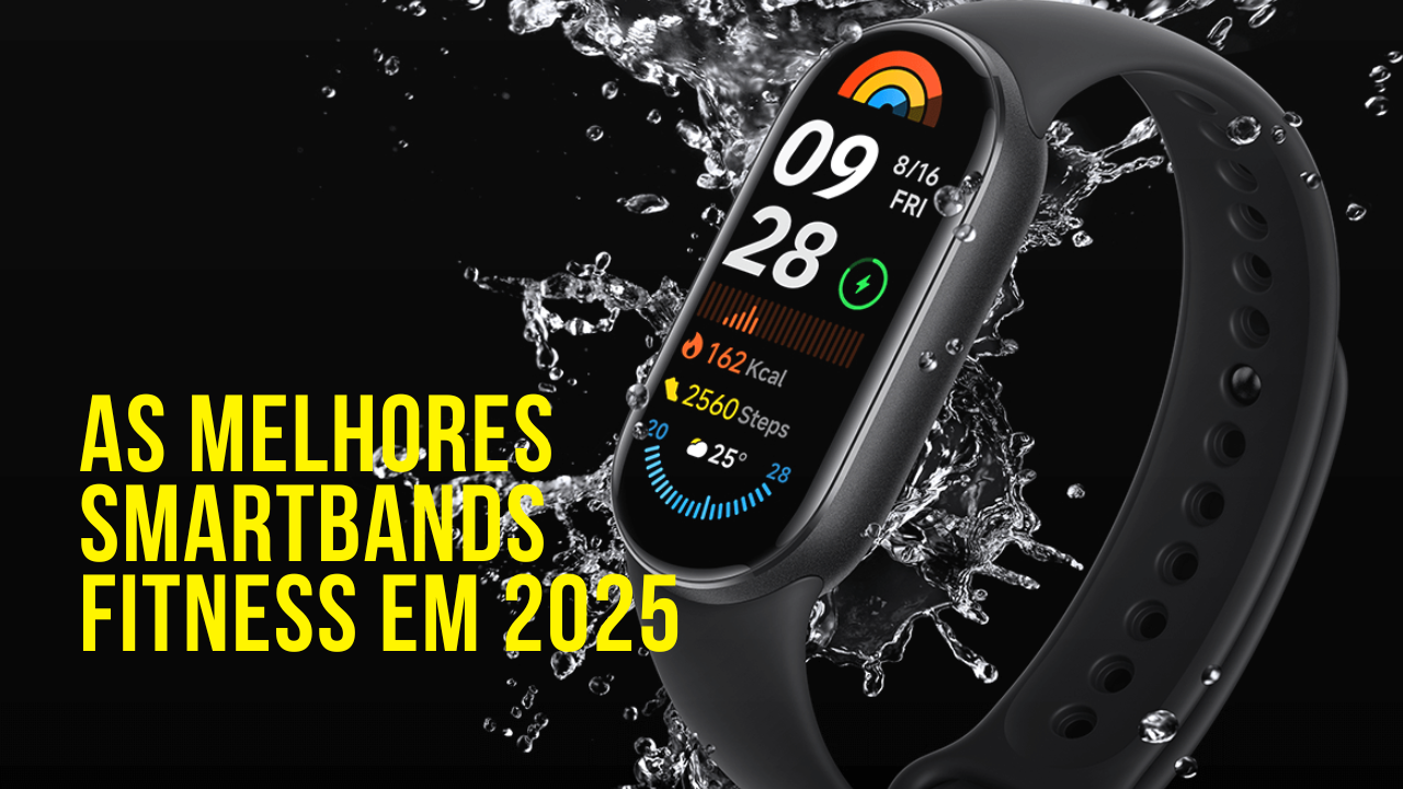As melhores smartbands fitness em 2025