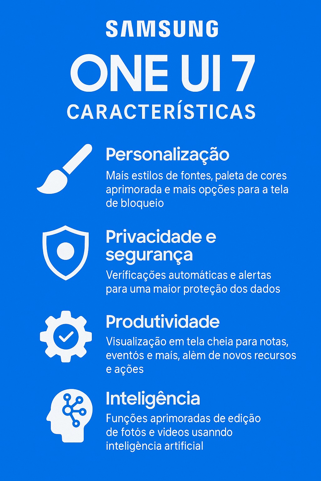 One UI 7 - algumas características