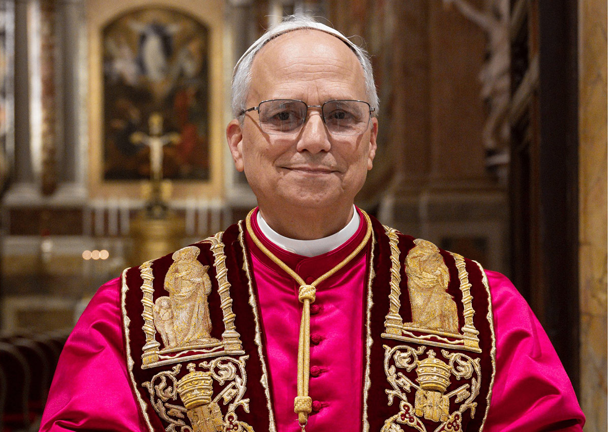 Foto Oficial Papa Leão 14