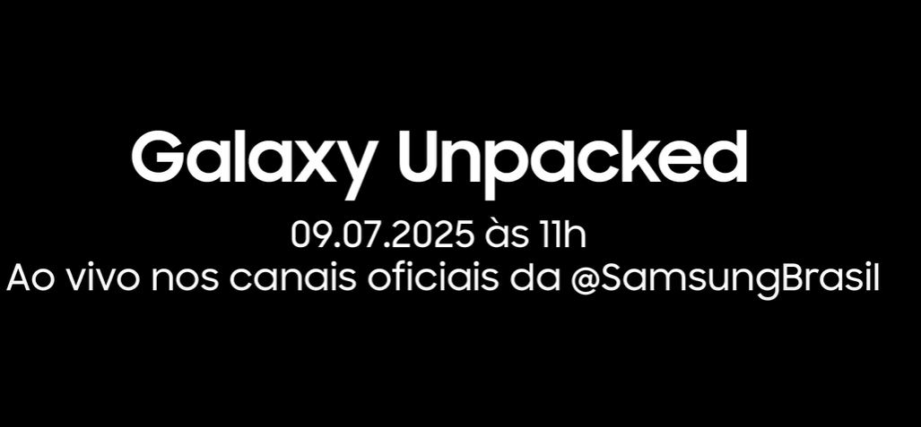 Samsung Confirma Galaxy Unpacked: Z Fold 7, Z Flip 7 e Watch 8 Series Chegam em 9 de Julho