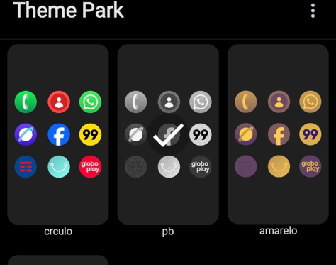 Atualização do Theme Park da Samsung traz opção para ícones Glass e muito mais. Alô, Apple, aprenda!