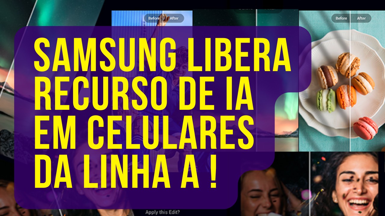 Samsung disponibiliza Câmera Lenta com IA nos Celulares Galaxy A