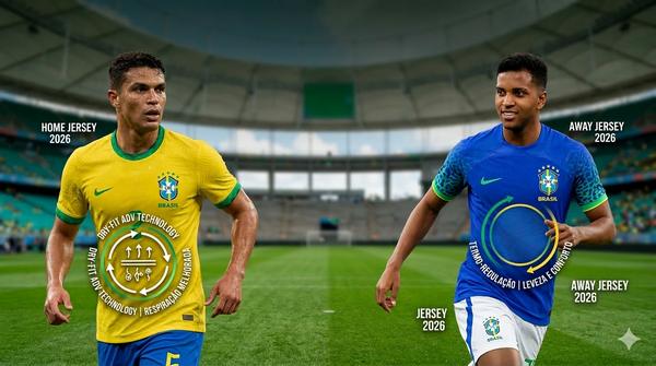 A Tecnologia na Criação da camisa da Seleção Brasileira 2026
