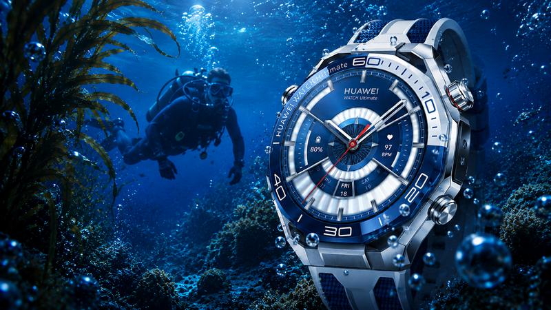 Huawei Ultimate: Mergulho Diver até 150 metros
